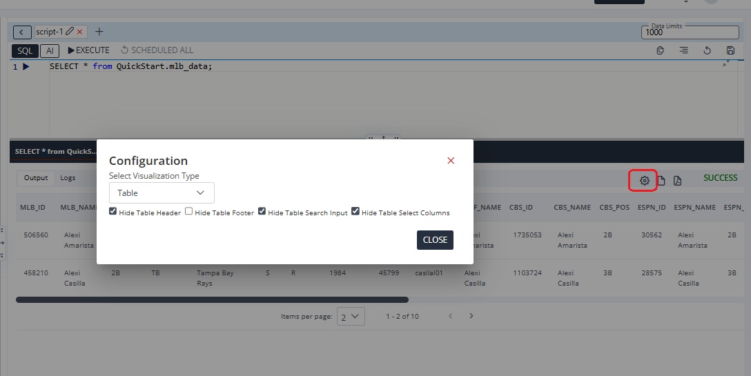 Configuration Options